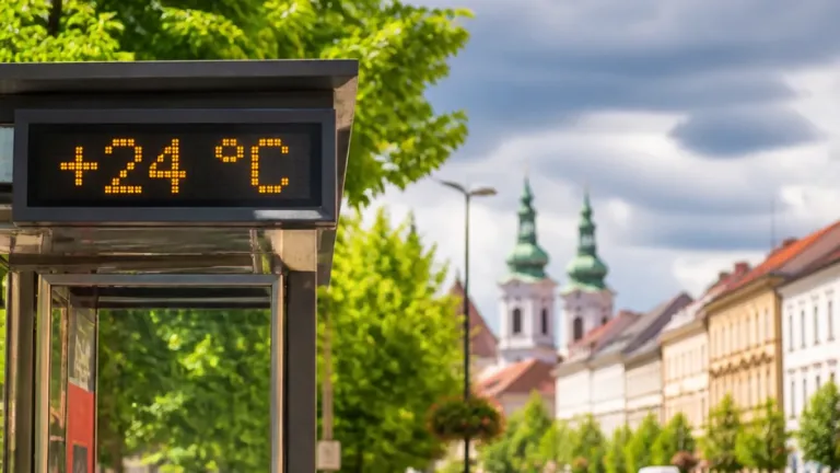 Hétfőn még meleg, csütörtöktől viszont többfokos visszaesés várható a megyében