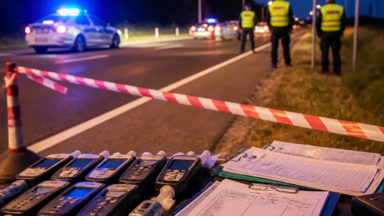 Hétvégi razzia Zalában: 13 előállított, többször ittas és eltiltott sofőrök a rendőrség jelentése szerint