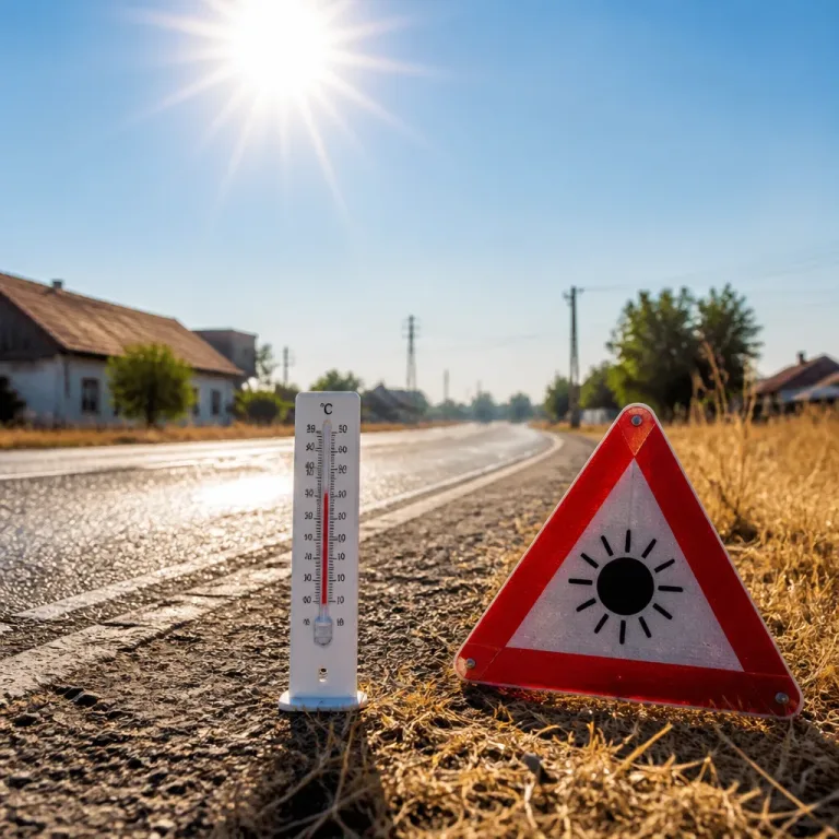Vörös riasztás három megyére: perzselő hőség és helyenként zivatarok kedden