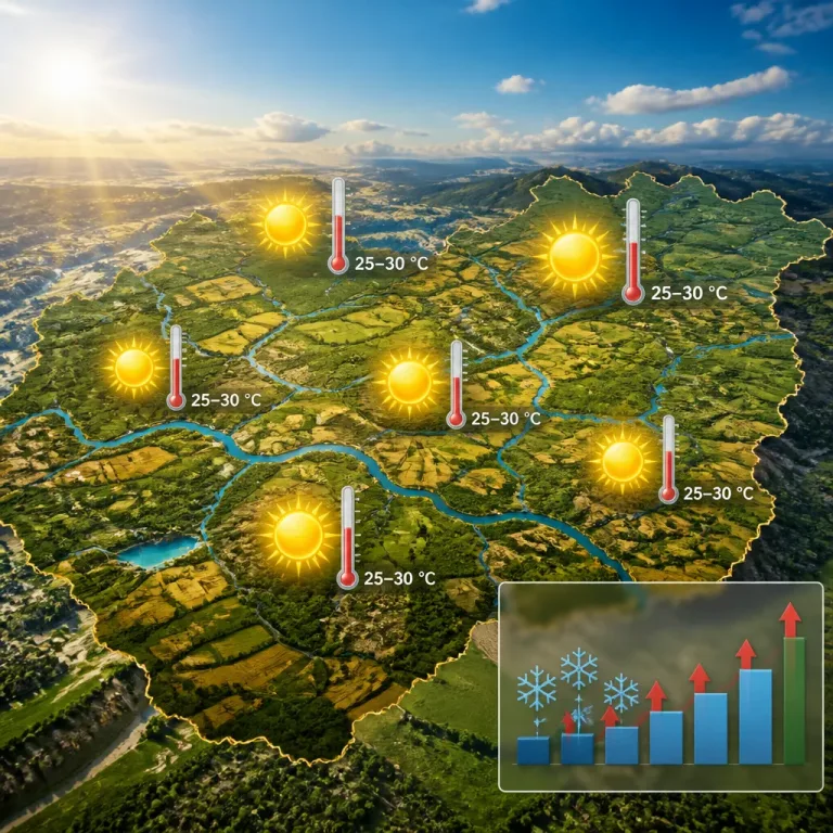 Napsütés és melegedés a hétvégén, az El Niño hatása a 2026/2027-es télre is benne van a modellekben