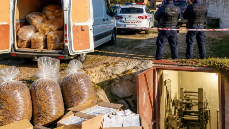Illegális dohányüzemet és közel 200 kg vágott dohányt foglaltak le Borsod megyében