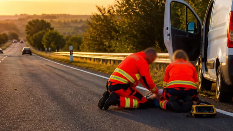 Infarktus végzett egy 38 éves férfival a 6-os úton Tolna közelében