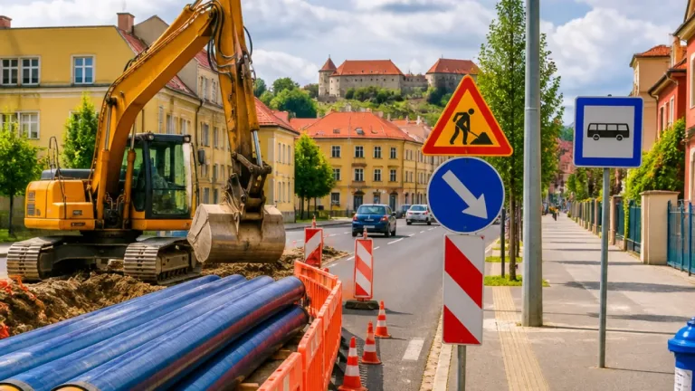 Ivóvízvezeték-csere kezdődik Egerben: forgalomkorlátozás és víznyomás-ingadozás várható