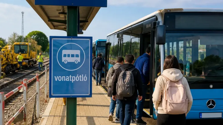 Kapuvár: vonatpótlók és járathosszabbítások szeptember 11–22. között a Győr–Sopron vonalon