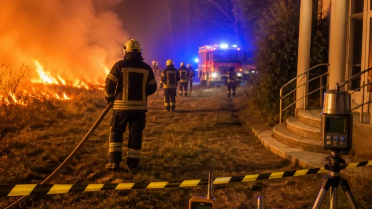 Káros gázok, háztüzek és egyhektáros lángok — intenzív hétvége a somogyi tűzoltóknál