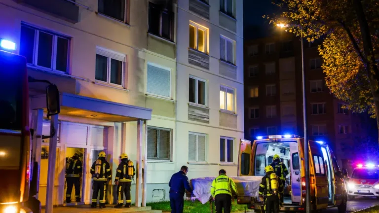 Kazincbarcika: rendőrök életet mentettek egy égő lakásból