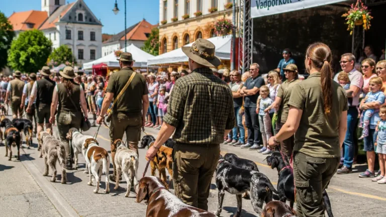 Kedvencektől a profi vadászkutyákig: négylábúak lepték el Zalaegerszeg belvárosát