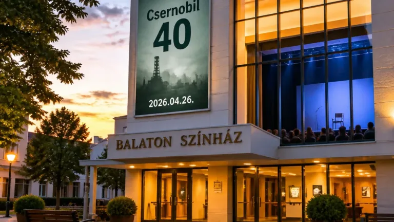 Keszthelyre érkezik Vujity Tvrtko: "Csernobil 40" különleges előadás a Balaton Színházban