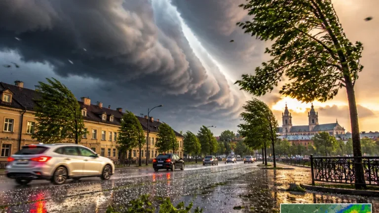 Két hullámban érkeznek a zivatarok — este erősebb hullámot várnak Győr-Moson-Sopronban