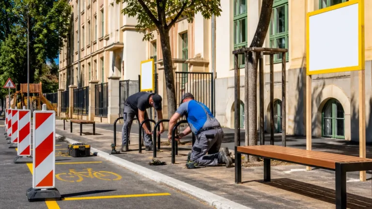 Két új iskolatér készül Józsefvárosban: parkolókat szüntetnek meg, festésekre is számítanak