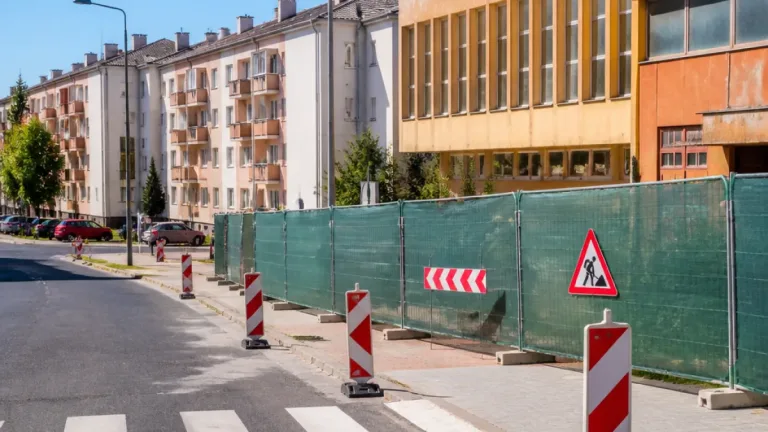 Kevesebb parkoló, lezárt járdaszakasz: tovább nehezedik a helyzet a Március 15. utcában