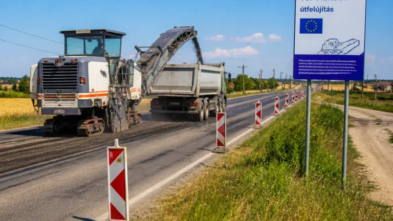 Kilenc hajdú‑bihari útszakasz is szerepel az idei országos felújítási programban