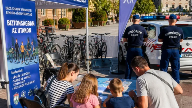 Kitelepülések, tudáspróbák, bringás reggeli: a Biztonság Hete ismét Baranyában
