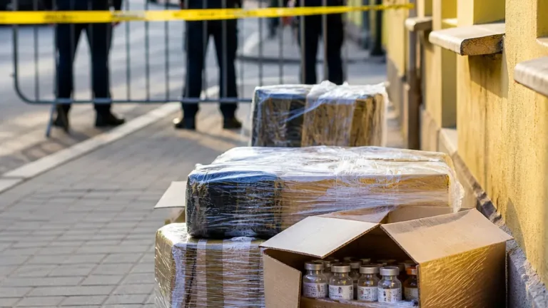 Komáromban őrizetben két embert kábítószer-kereskedelem gyanúja miatt