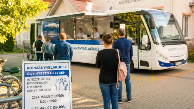Kormányablakbusz járja Tolna négy települését: helyben intézhetők személyi és lakcímügyek