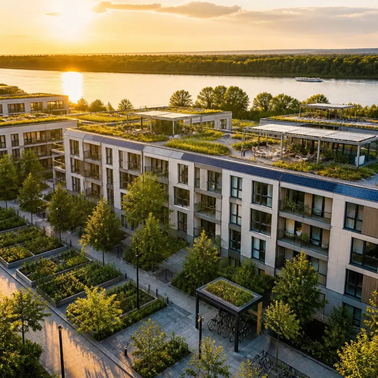 Új lakóparkok: zöldfelület, energiahatékonyság és közösségi terek a hangsúlyban