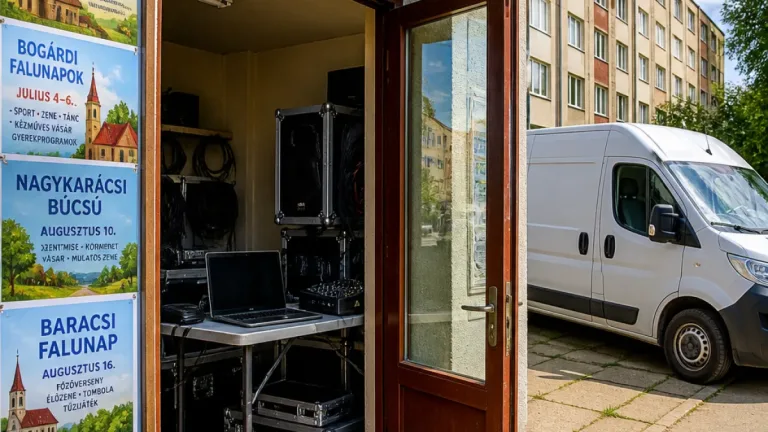 Középiskolai buliból cég: Balassa Events továbbra is Fejér rendezvényeinek fontos háttérszereplője