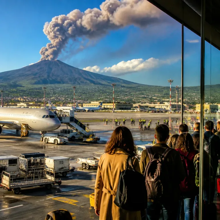 Etna új kitörése miatt leállt a cataniai légiforgalom — magyar járatot is töröltek