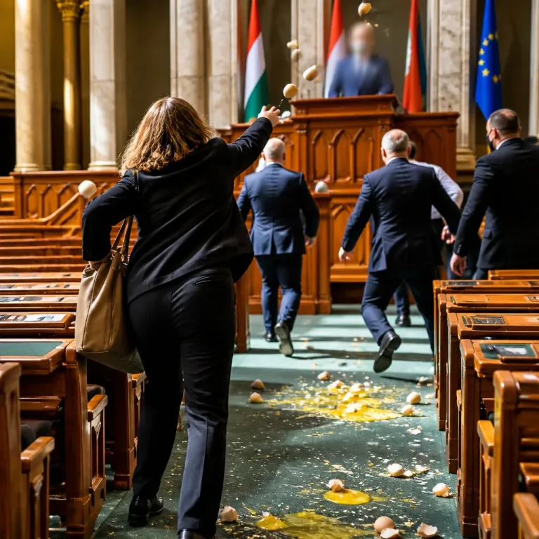 Tojásokkal tiltakozott egy ellenzéki képviselő Albin Kurti ellen a koszovói parlamentben