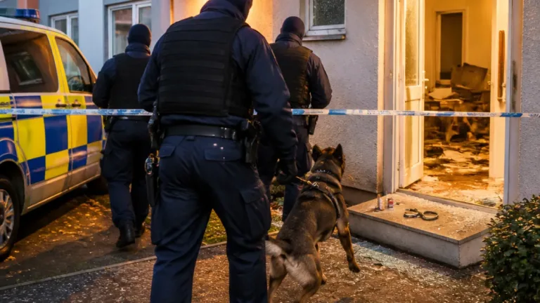 Letartóztatták a húszas éveiben járó férfit, aki rendőröket és szolgálati kutyát bántalmazott