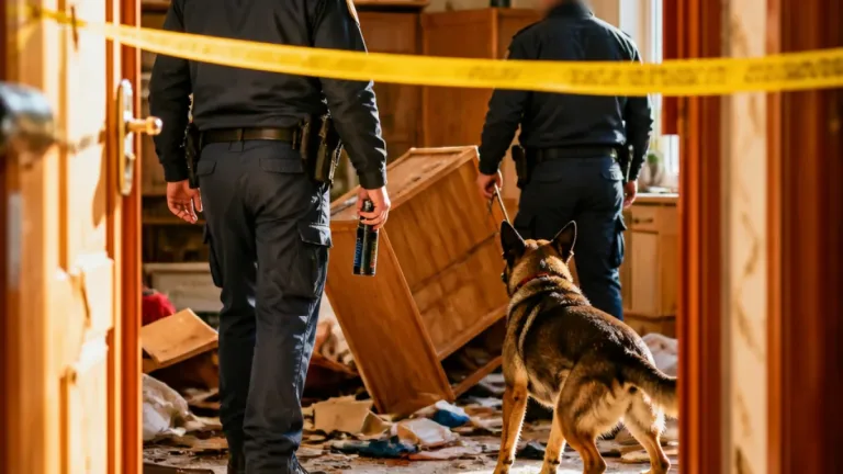 Letartóztatták a Komárom‑Esztergom megyei férfit, aki megtámadott két rendőrt és szolgálati kutyát