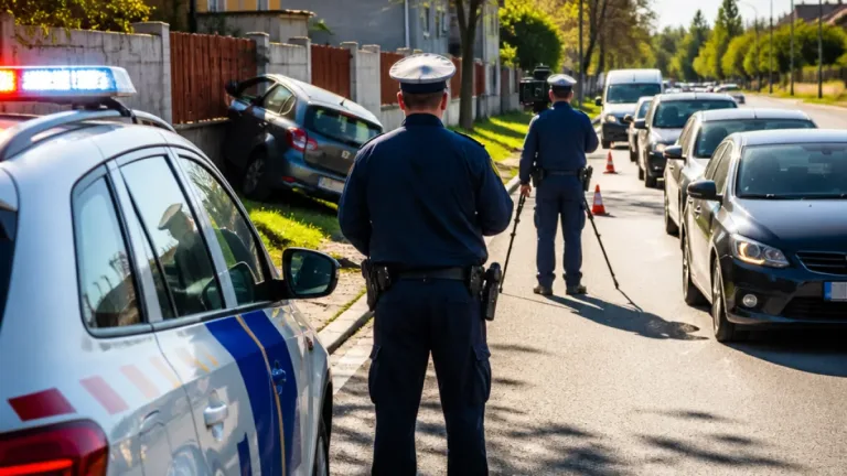 Majdnem 8 ezer autót mértek Kaposváron: nyolc óra alatt 29 gyorshajtót fogtak