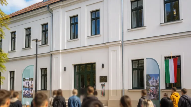 Makó új szakképzési központja készen áll: megnyílt a felújított Návay technikum