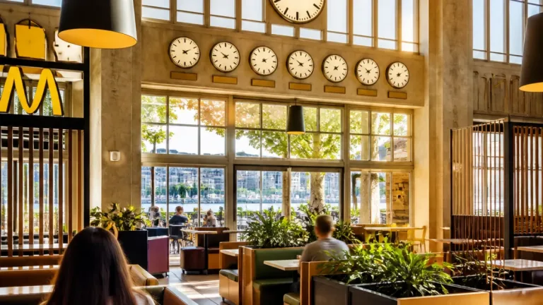 McDonald’s nyílt az Erzsébet téri Terminálban: megőrzött elemekkel és új dizájnnal a belvárosban