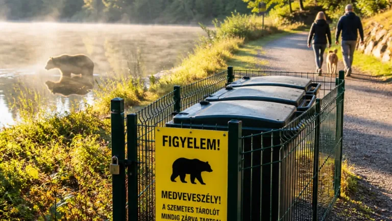 Medvét láttak a Szilaspogonyi-tónál — fokozott óvatosságot kérnek a hatóságok