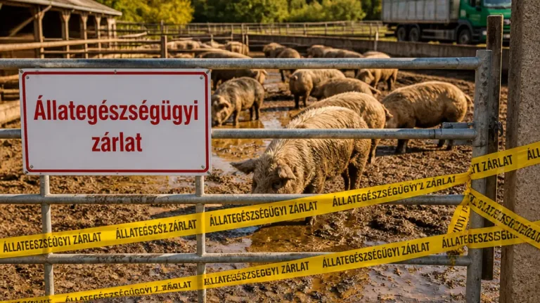 Megerősítették az afrikai sertéspestist Baranyában: két telepen intézkedtek a hatóságok
