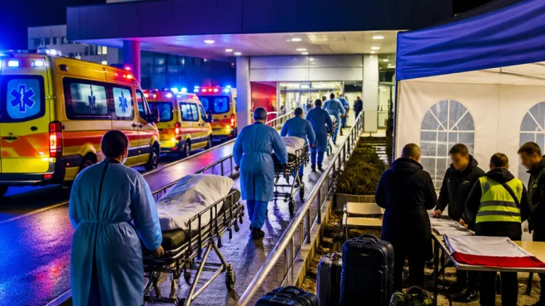 Megkezdődött a sérültek hazaszállítása az M3-as tragédiájában — Miskolcon még súlyos betegeket ápolnak