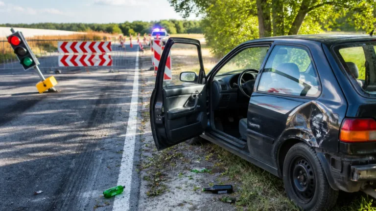 Mosonmagyaróvár közelében balesetet okozott egy jogosítvány nélküli férfi, majd elfutott a helyszínről
