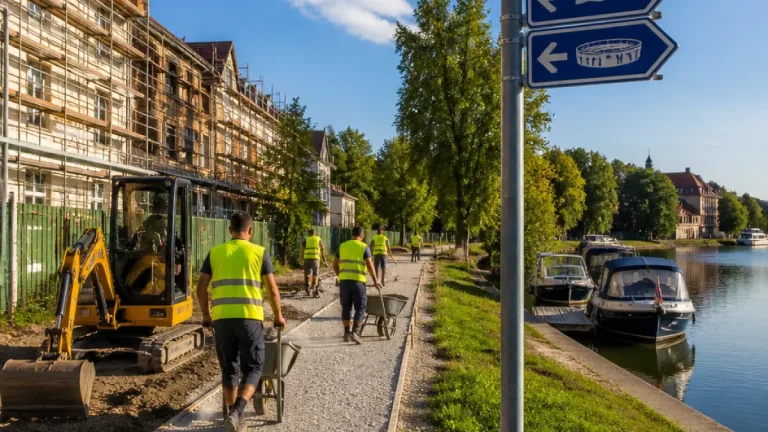 Mosonmagyaróvár: közösségi összefogással épül a vízparti sétány a Bicótól az UFM arénáig