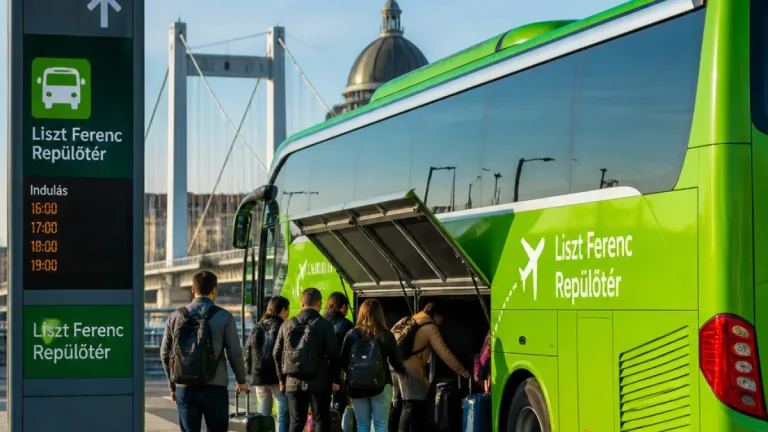 Mostantól közvetlen buszjárat köti össze Szolnokot a Liszt Ferenc repülőtérrel