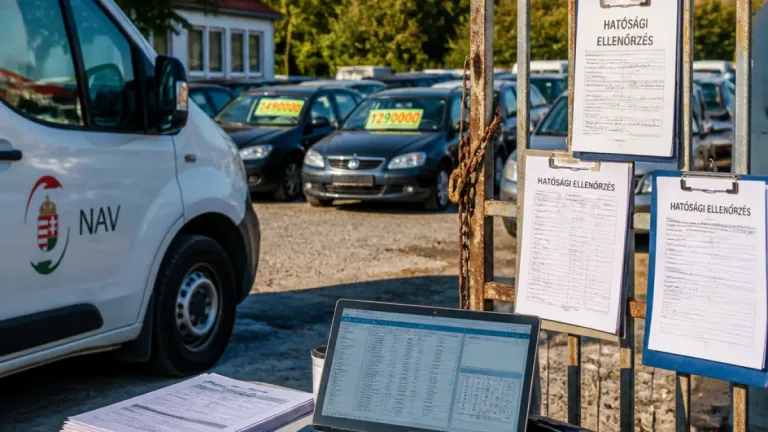 NAV-ellenőrzések Nógrád megyében: kétnapos hullámban vizsgálják a használtautó-kereskedőket