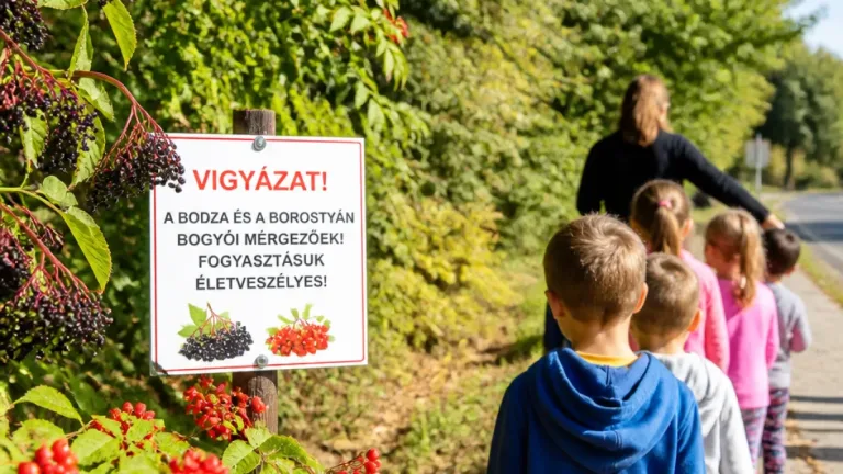 Nyár végi veszélyek Vas megyében: gyalog bodza és kínai alkörmös okozhat mérgezést