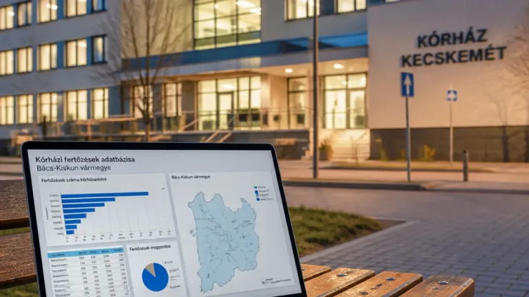 Nyilvánosak lettek a kórházi fertőzések adatai — mit mutatnak a Bács‑Kiskun megyei mutatók?