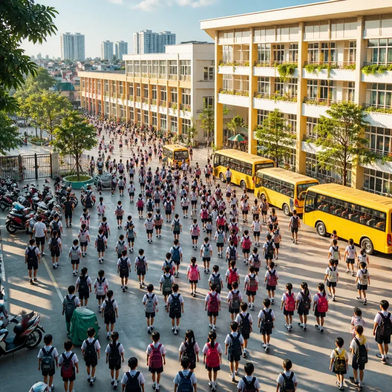 Hanoi megszűnteti iskolái nagy részét — több ezer tanulót érintő „mega-iskolák” jöttek létre