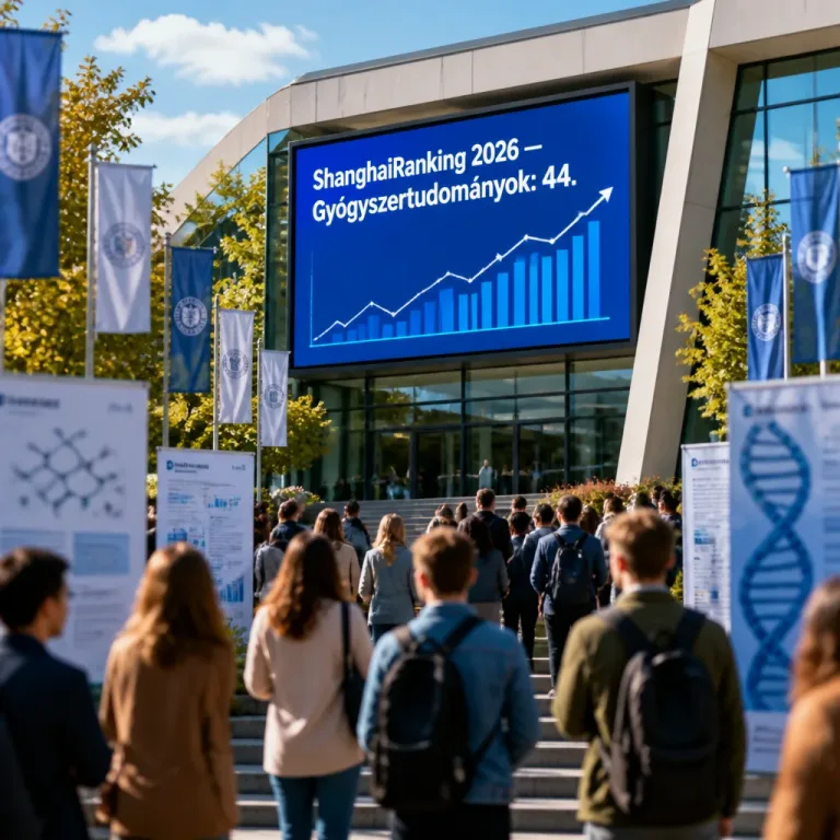Jelentős előrelépés a ShanghaiRankingon: a Semmelweis az élmezőnyben gyógyszertudományokban