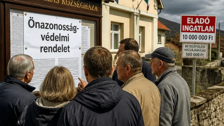 Önazonosság-védelmi rendelet Bódvaszilasban: lakossági aggályokból helyi szabályozás