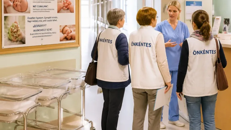 Önkéntes babasimogatókat keresnek Nógrád kórházaiba — hosszú távú elköteleződést várnak