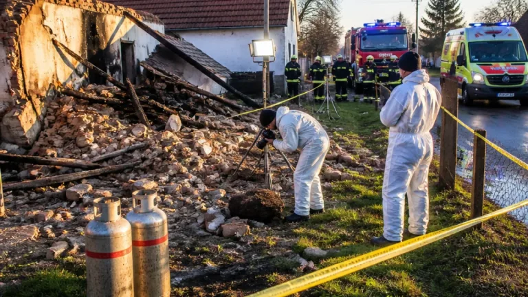 Óriási robbanás Győrváron: tűzvizsgálat indult, a sérült életveszélyes állapotban van