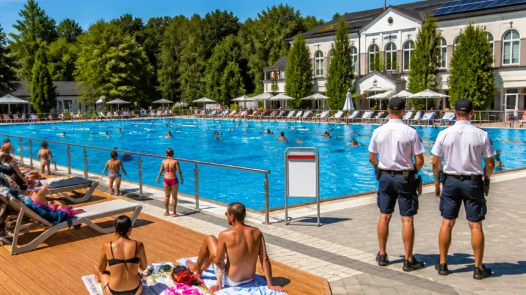 Ózd: javítások és biztonsági intézkedések mellett nyitott a városi strand a nyárra