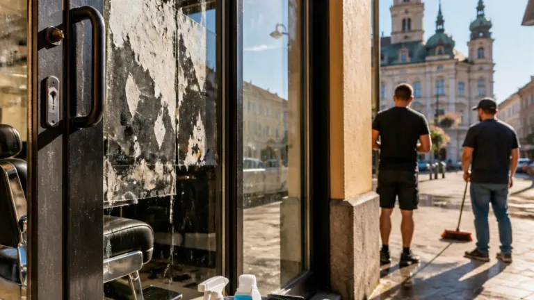 Rasszista rongálás érte a győri barber üzletét — a vállalkozó nem engedi, hogy ez megtörje