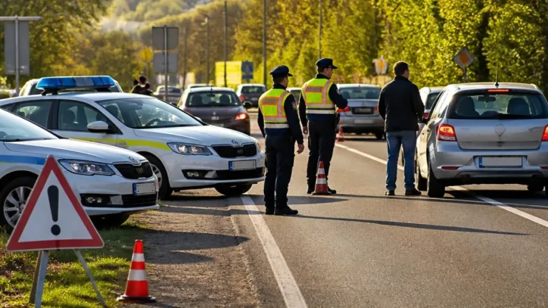 Razziát tartottak a 21-es főúton: másfél óra alatt három ittas járművezetőt szűrtek ki