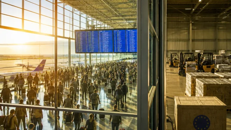 Rekordot döntött a forgalom Ferihegyen júliusban, de a cargo visszaesett az új uniós vám miatt