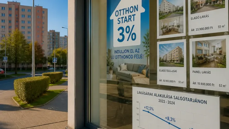 Salgótarján: lecsengett a pánikszerű kereslet az Otthon Start 3%-os hitele után