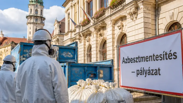 Sopron vállalja a lakossági azbesztmentesítést, pályázik a kormány 3 milliárdos alapjára