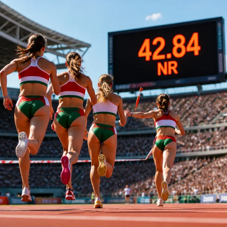 Országos csúccsal döntős a magyar női 4x100-as váltó a birminghami Eb-n