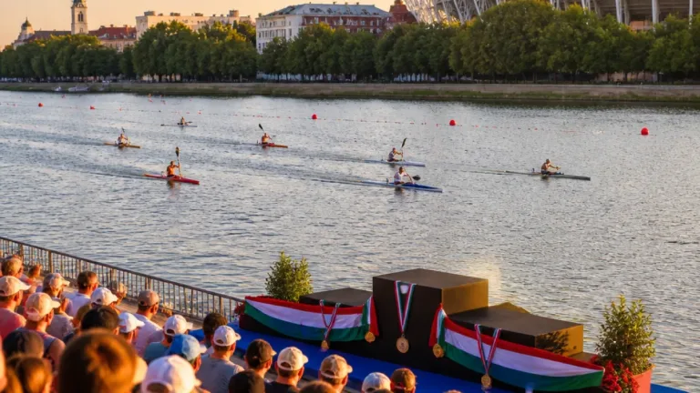 Szeged vendége volt az egyetemi kajak‑kenu vébé: öt magyar érem az első napon